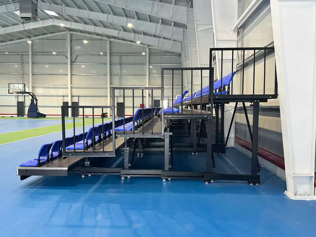 Modern stadium seating for football venues Image